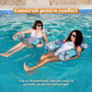 🏊💺 Șezlong Gonflabil Piscină: Stabilitate Maximă & Relaxare Perfectă pe Apă! 🌊☀️