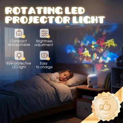 💞Peste 60.000 de bucăți vândute!🌊Proiector LED cu rotație dinamică