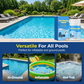🌞Tablete pentru curățarea piscinei, pentru o apă cristalină🌿