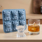 🐮Formă pentru cuburi de gheață și deserturi „Mini Highland Cow” cu 6 cavități 🧊🍪 Gheață 3D drăguță pentru băuturi, petreceri și cadouri 💕
