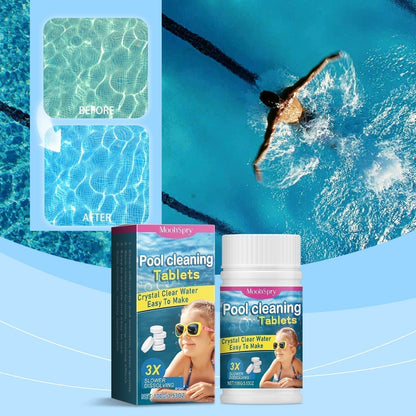 🏊‍♂️ Tablete pentru curățarea piscinei, pentru o apă cristalină – picurați, lăsați să se dizolve, scufundați-vă! 🌊✨