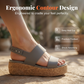 👡 Reducere de 60% pentru o perioadă limitată! ☁️ Sandale cu talpă groasă pentru femei, ușoare, casual și confortabile — talpă amortizantă și antiderapantă 🌊🏖️