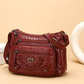 ⏳🔥REDUCERE DE 50% ！! 👜🎈Geantă de umăr moale din piele PU, prevăzută cu mai multe buzunare🔥