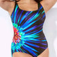 🩱Ofertă limitată✨ Costum de baie întreg cu imprimeu la modă | Designul plisat te face să pari mai slabă instantaneu