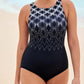 🩱Ofertă limitată✨ Costum de baie întreg cu imprimeu la modă | Designul plisat te face să pari mai slabă instantaneu