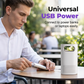 Lampă LED cu efect insecticid alimentată prin USB