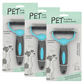 🐶🐱 Pieptene Dublu pentru Animale de Companie – Perie 2-în-1 pentru Câini și Pisici, Fără Durere și Fără Blană Împrăștiată! ✨🛁