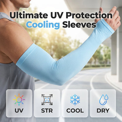 Manșoane de braț răcoritoare unisex cu protecție UV