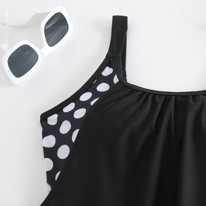 🏖️Summer Hot Sale🌞🌊Women's Polka Dot Two Piece Swimsuit – Cute Dot Pattern, Comfort Fit & Stylish Beach Wear ☀️