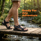 👟🏞️ Sandale clasice de sport pentru bărbați, ideale pentru activități în aer liber – 50% REDUCERE! Rezistente, confortabile, perfecte pentru drumeții și timpul liber. 🔥☀️