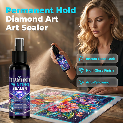 💎🌟Lac de finisare pentru Diamond Art – fixează mărgelele, conferă un finisaj lucios, se usucă rapid și are o durată lungă de viață.