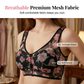 【Cumpără 1 și primești 1 gratis】Sutien cu efect de push-up și flori, Comfort