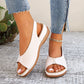 ✨ Sandale Vintage Confortabile cu Vârf Decupat pentru Femei 👡