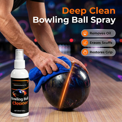 🎳✨ Produs de curățare pentru bile de bowling de calitate profesională – Îndepărtează instantaneu uleiul de pe pistă!