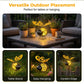 🐝☀️ Lumină Solară Suspendată în Formă de Albine: Decor Grădină Fără Cabluri! 🌿✨