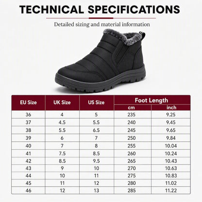 ❄️New Arrivals - Warm Slip-On Boots – Plush Lining, Non-Slip Sole