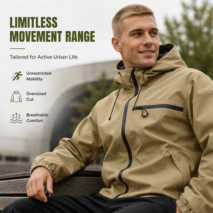 🏆🔥The All-Weather Urban Jacket That’s Waterproof, Windproof & Actually Stylish.🧥