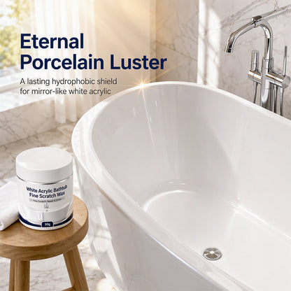 🥳2026 HOT SALE🛁✨ Acrylic Bathtub Scratch Repair Wax – fills & smooths fine scratches, restores white surfaces to a clean, polished finish. No need to replace the tub – just wax, buff & shine! 💎✅
