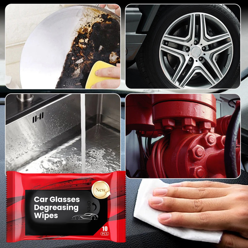 Car Glasses Degreasing Wipes-7