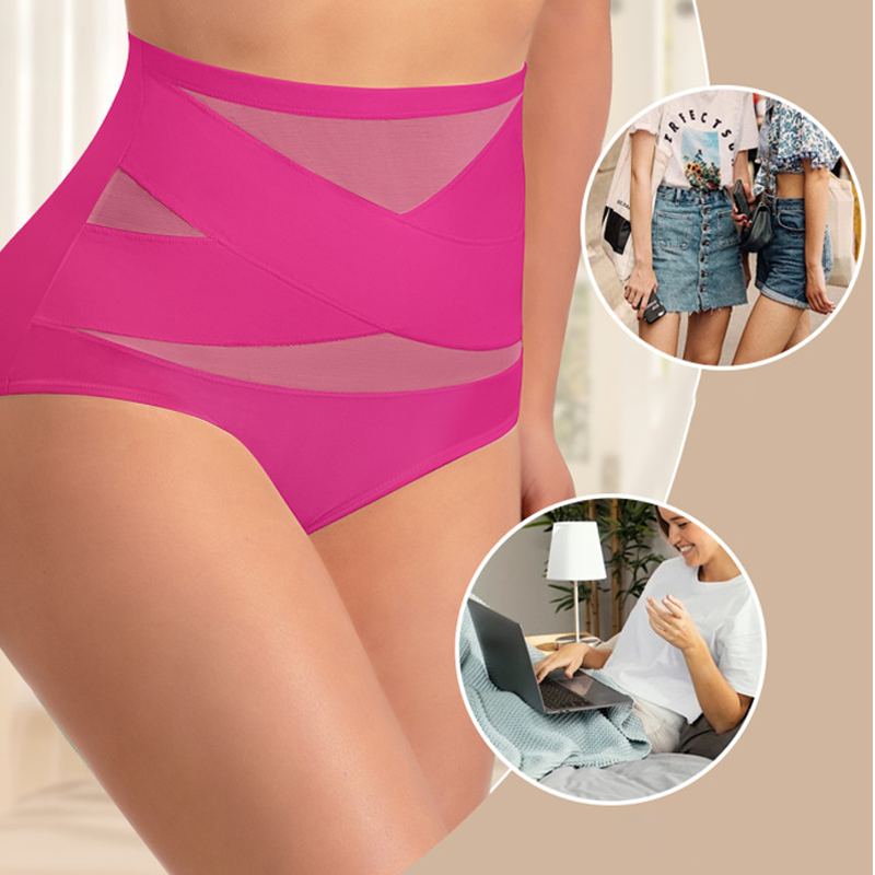 Women's High-Waisted Tummy Control Underwear-1