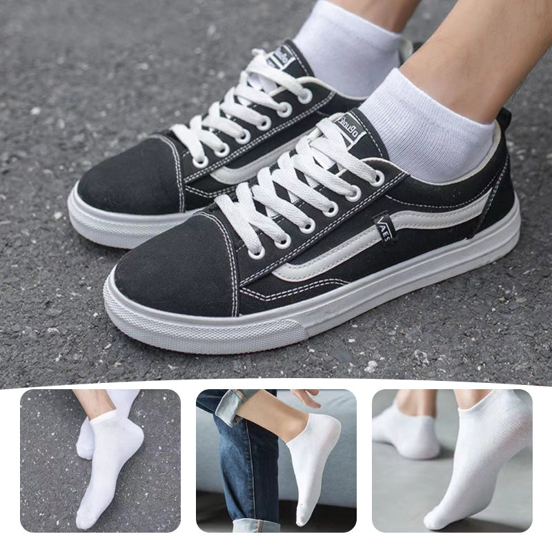 Breathable Cotton Blend Athletic Socks -4