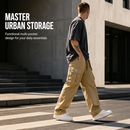 🖤🖤🏷️ Men's Multi-Pocket Loose-Fit Cargo Pants