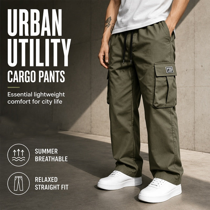 🖤🖤🏷️ Men's Multi-Pocket Loose-Fit Cargo Pants