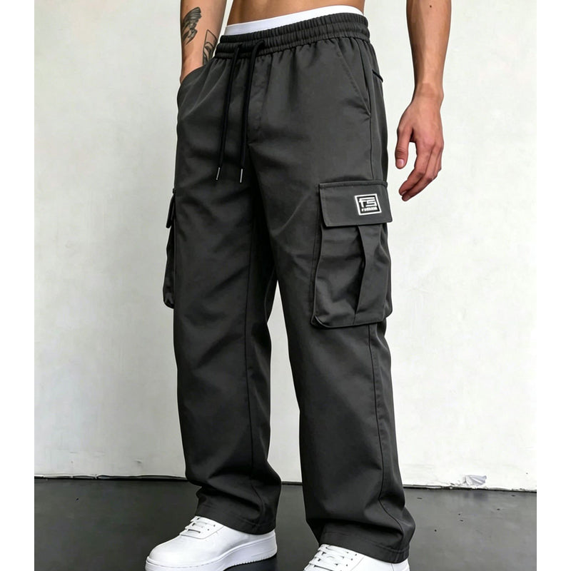 🖤🖤🏷️ Men's Multi-Pocket Loose-Fit Cargo Pants