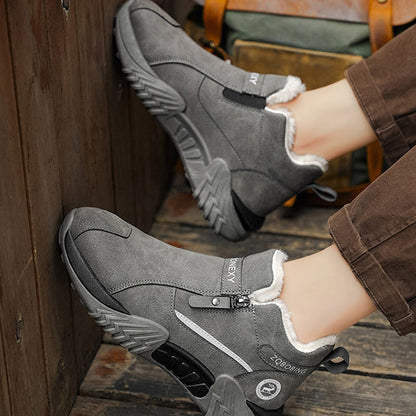 👟Men's Warm  Leather Casual Sneakers ⚡