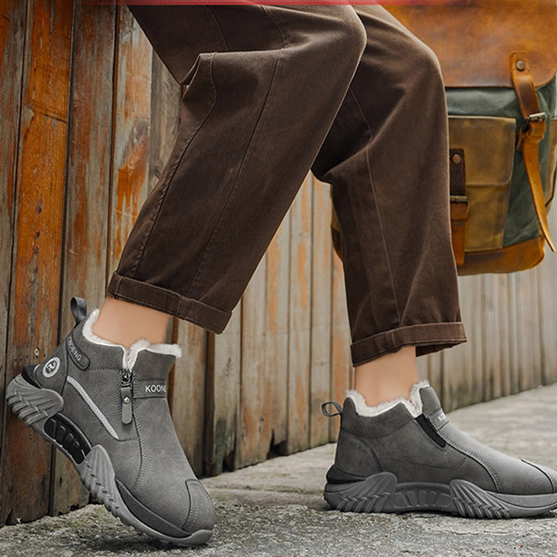 👟Men's Warm  Leather Casual Sneakers ⚡