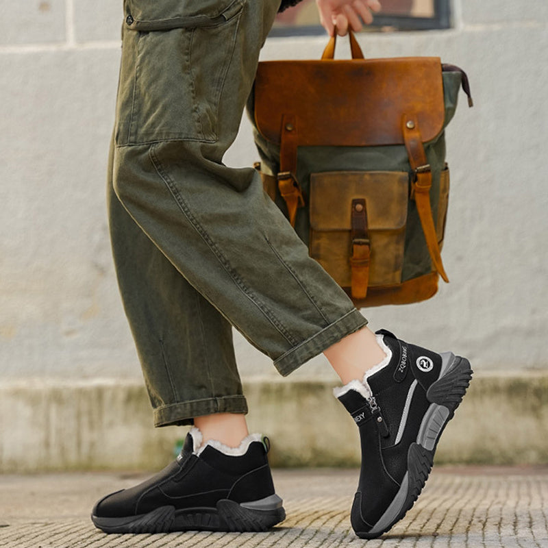 👟Men's Warm  Leather Casual Sneakers ⚡