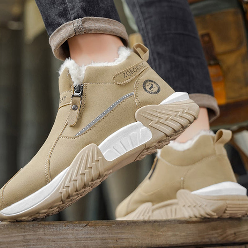 👟Men's Warm  Leather Casual Sneakers ⚡