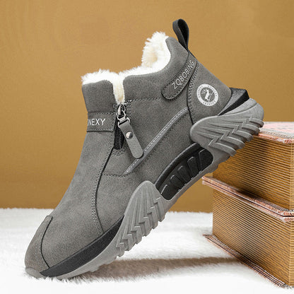 👟Men's Warm  Leather Casual Sneakers ⚡