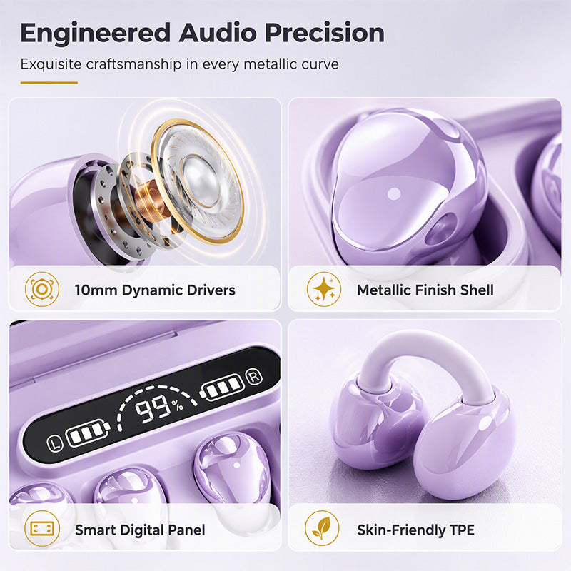 2-in-1 Wireless Earbuds with Digital Display-5