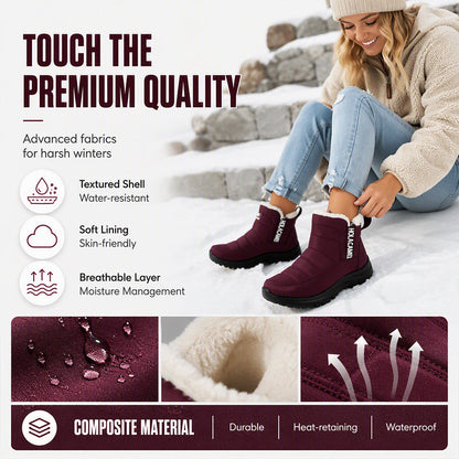 ❄️Women’s Lightweight Winter Boots – Waterproof, Non-Slip & Plush-Lined for All-Day Warmth & Style👢✨