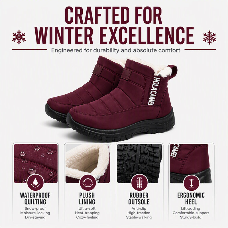 ❄️Women’s Lightweight Winter Boots – Waterproof, Non-Slip & Plush-Lined for All-Day Warmth & Style👢✨