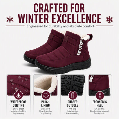 ❄️Women’s Lightweight Winter Boots – Waterproof, Non-Slip & Plush-Lined for All-Day Warmth & Style👢✨