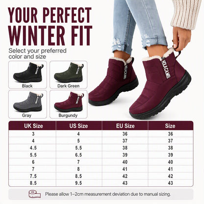 ❄️Women’s Lightweight Winter Boots – Waterproof, Non-Slip & Plush-Lined for All-Day Warmth & Style👢✨