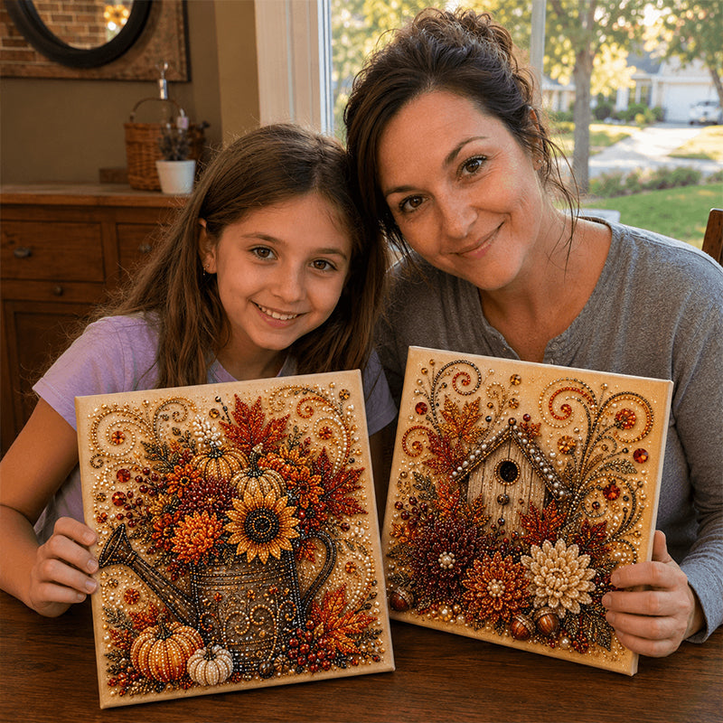 Autumn 3D Pearl Painting Kit-11