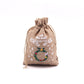 Christmas Burlap Gift Bags with Drawstring-34