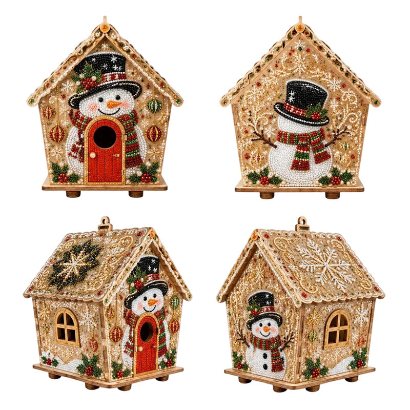 3D DIY Pearl Art Christmas Painting Kit-11