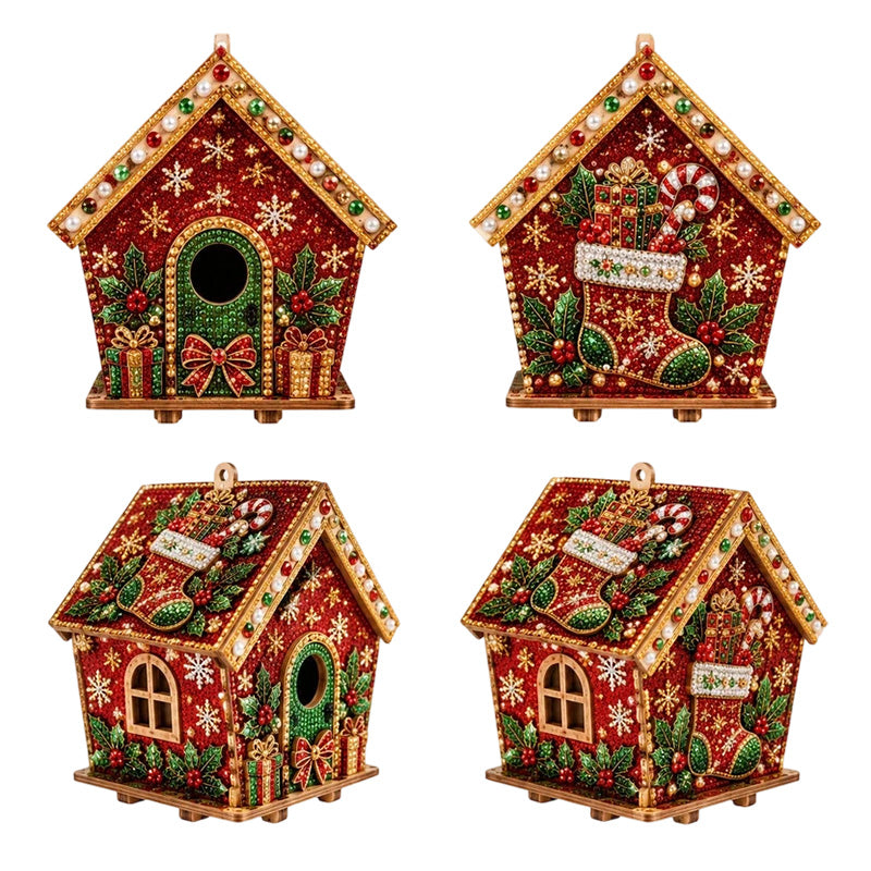 3D DIY Pearl Art Christmas Painting Kit-9
