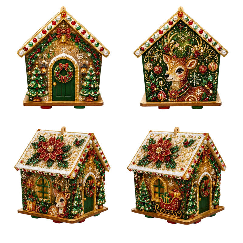 3D DIY Pearl Art Christmas Painting Kit-13