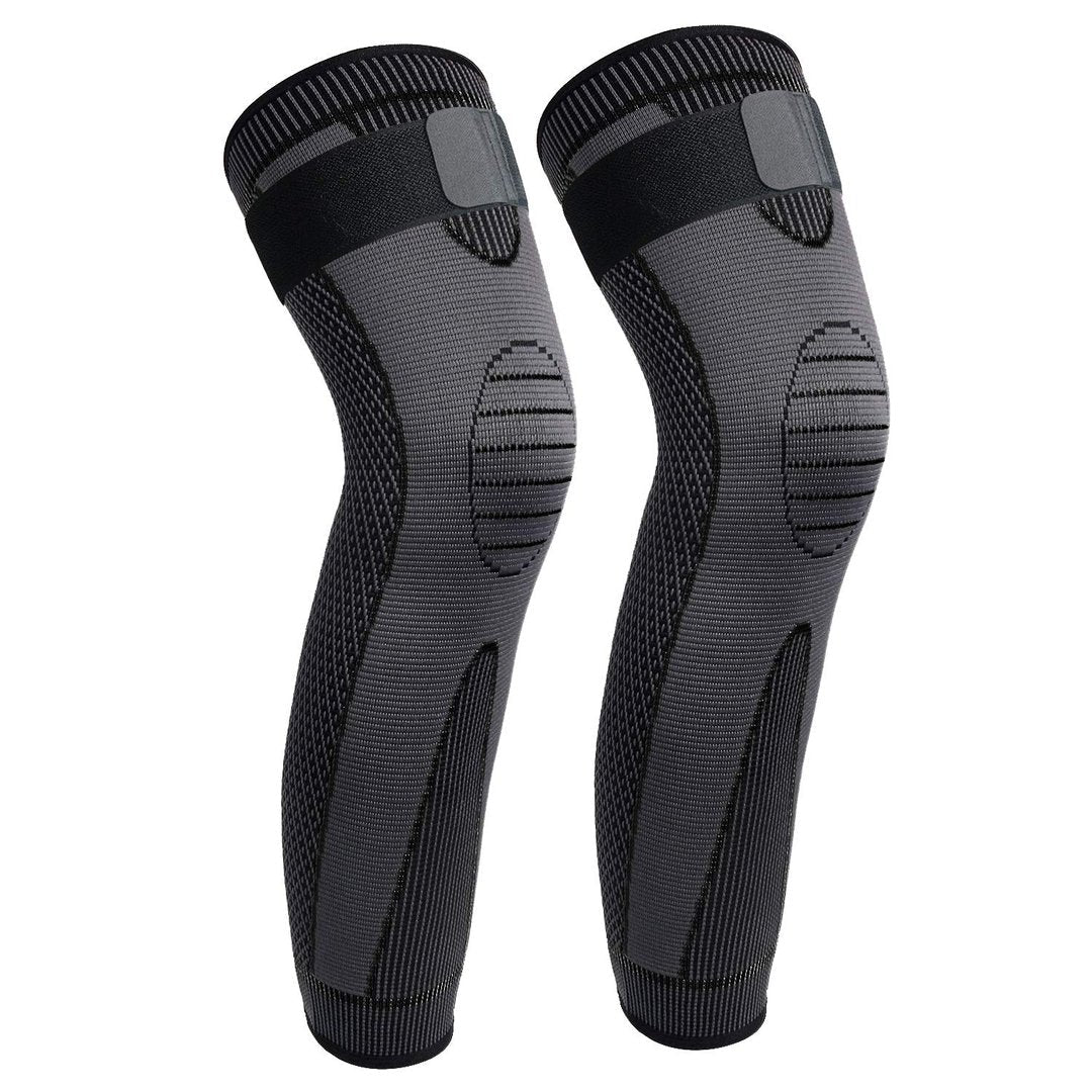 Tourmaline acupressure self-heating shaping knee sleeve-1