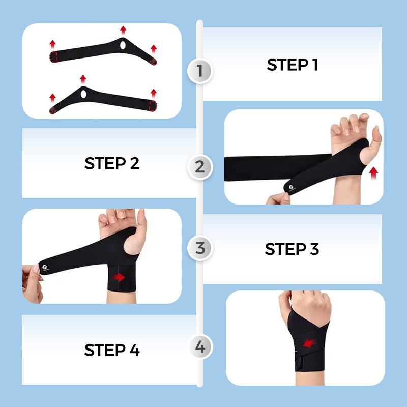 Elastic Compression Wrist Brace-5