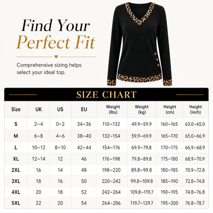 Women's V-Neck Long Sleeve Knit Top✨