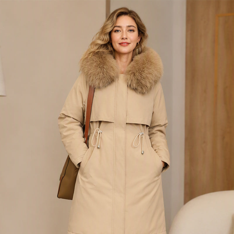 🧥 More Coverage, Easy Comfort | Women's Mid-Length Warm Jacket⚡