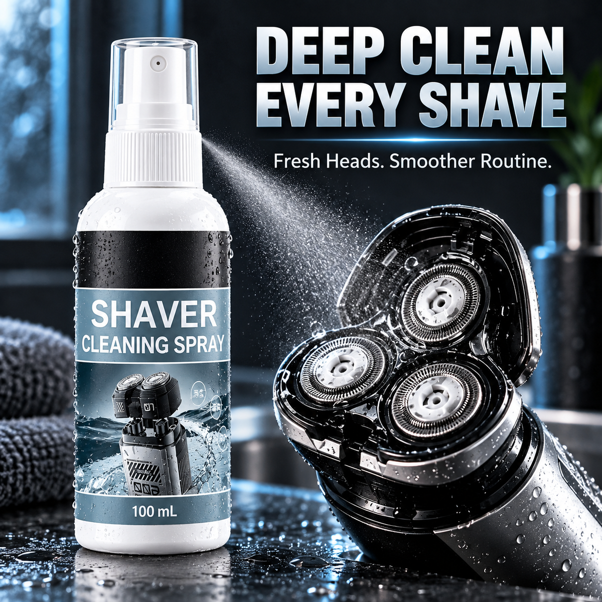 🪒 Shaver Cleaner & Lubricant Spray | 100ml