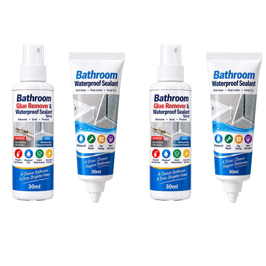 ✨Hot Sale 50% OFF🔥Bathroom Glue Remover and Waterproof Sealant Set