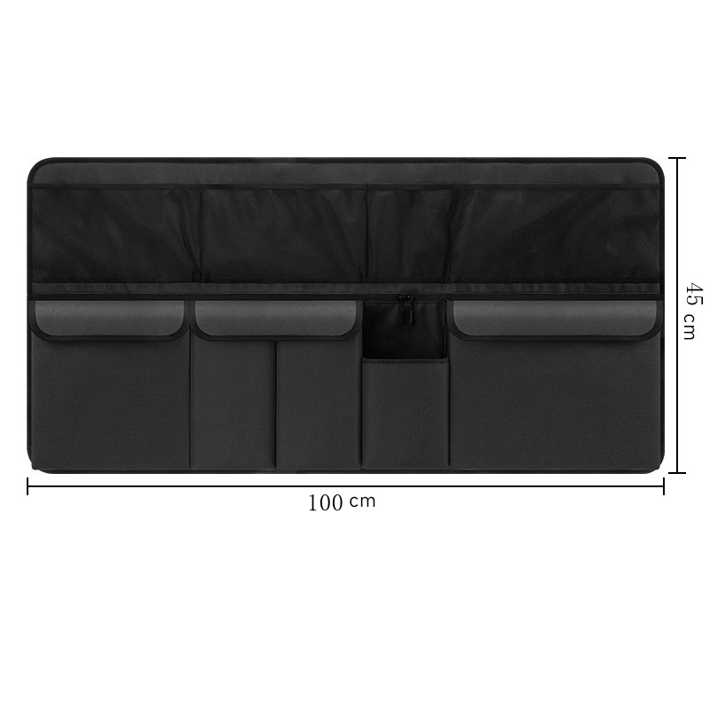 🚗 Car Trunk Organizer: Multi-Pocket, Space-Saving Hanging, Oxford Fabric, Quick Install, Stable Fit